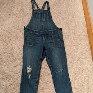 Maternity Denim Overalls